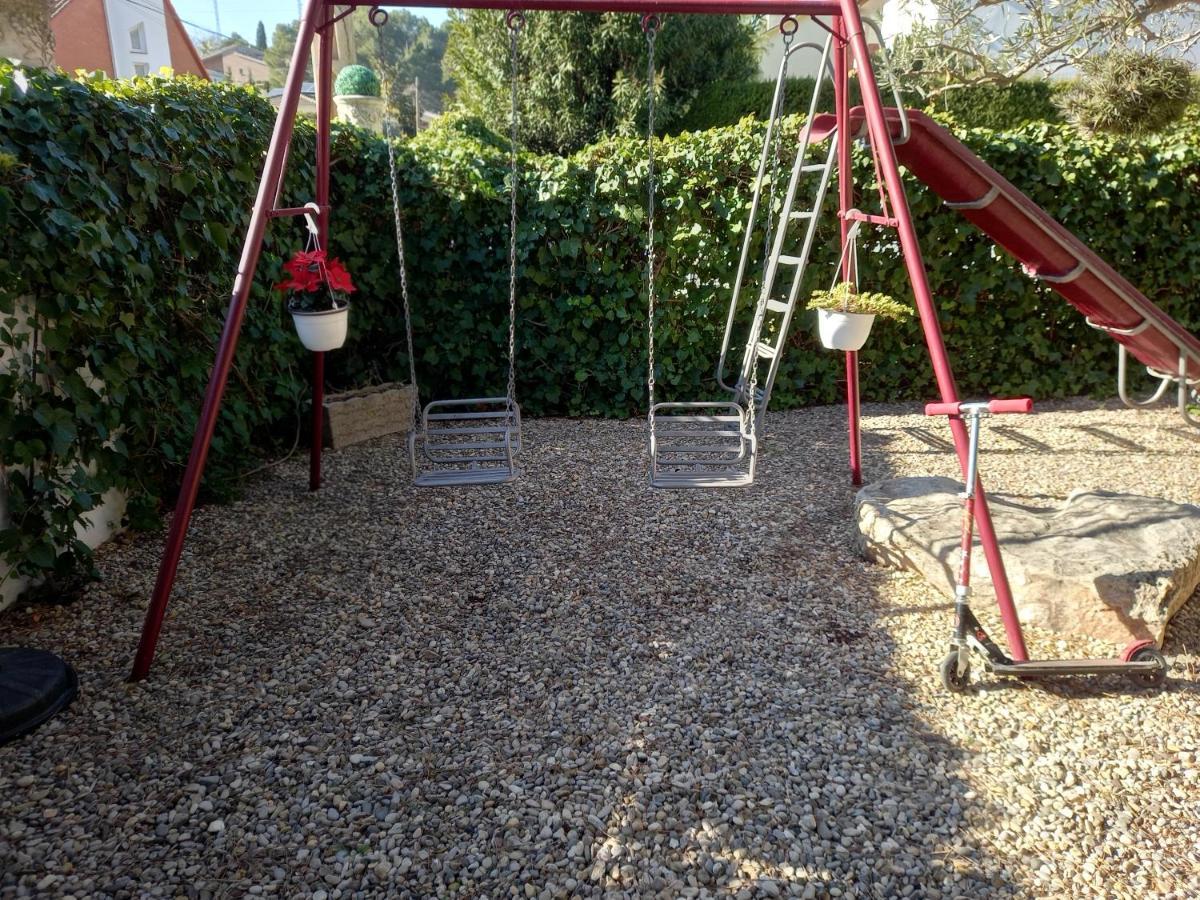 Casa Acogedora Familiar Con Piscina Pallejá 외부 사진