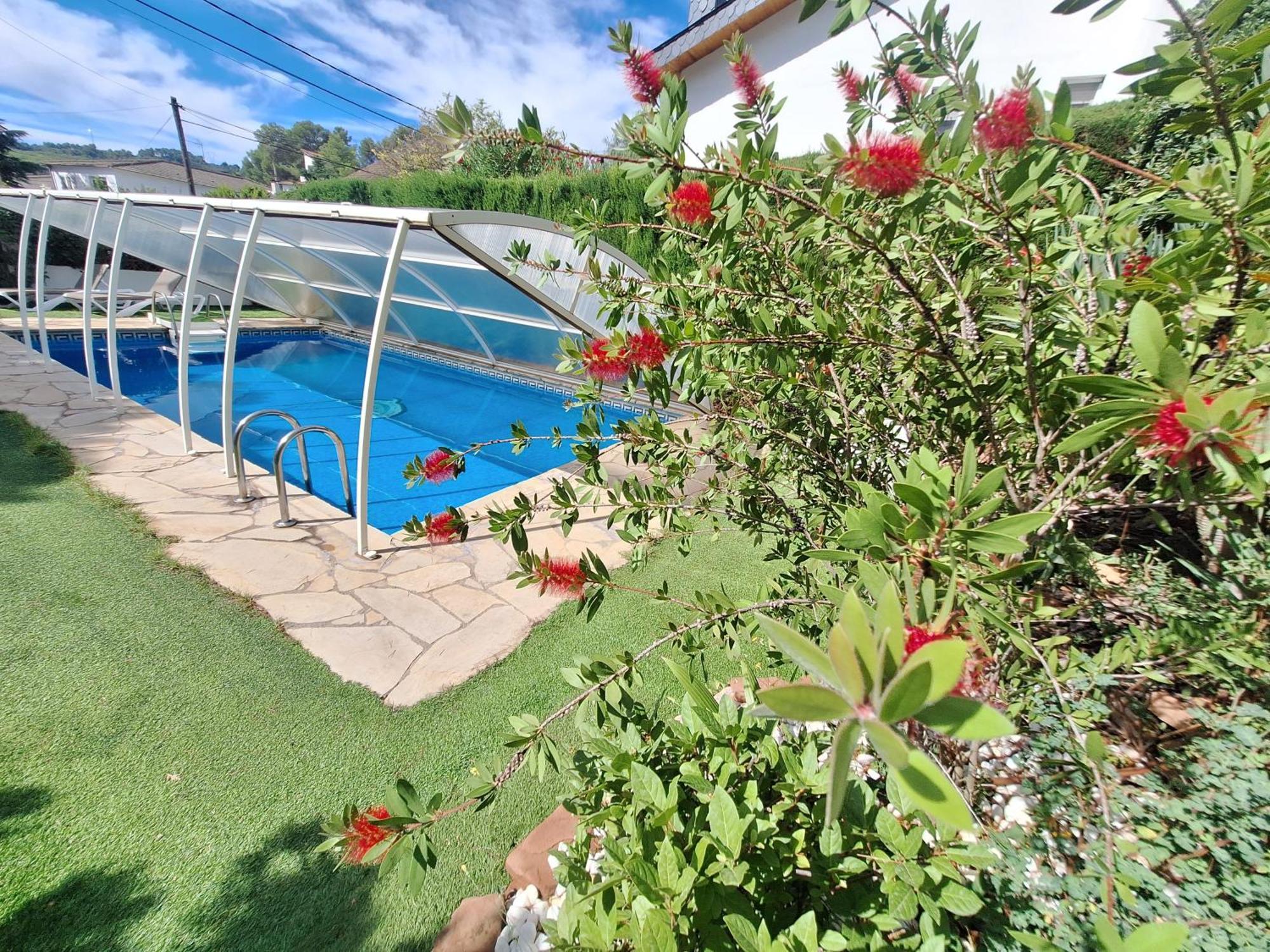 Casa Acogedora Familiar Con Piscina Pallejá 외부 사진