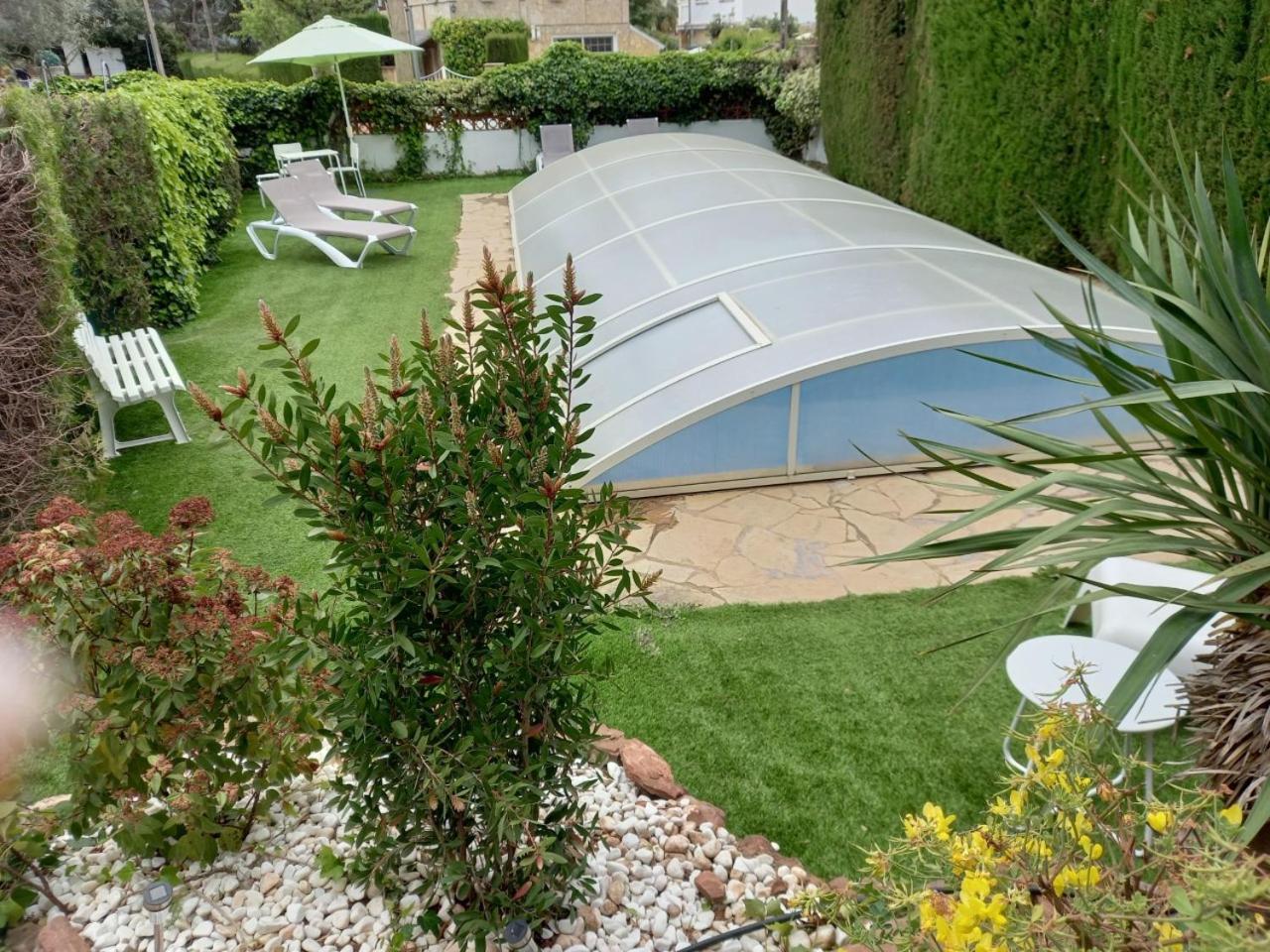 Casa Acogedora Familiar Con Piscina Pallejá 외부 사진